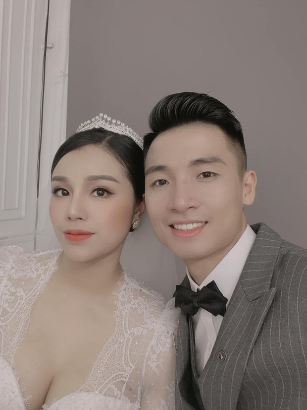 Lộ ảnh cưới của Tiến Dũng và Khánh Linh: Chú rể lịch lãm, cô dâu diện váy cưới khoe vòng 1 táo bạo - Ảnh 6.