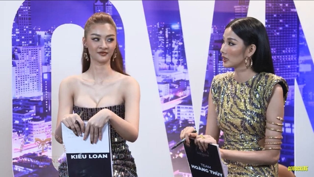 Hoàng Thùy dằn mặt Kiều Loan: Em không cùng đẳng cấp với chị - Ảnh 2. Hoàng Thùy dằn mặt Kiều Loan: Em không cùng đẳng cấp với chị - Ảnh 2.