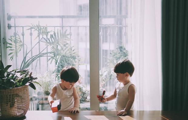 Căn hộ Vinhomes của nhà thiết kế nội thất: Tông màu xanh là lạ nhưng lên hình đẹp từng cm, sống ảo thì cực mê - Ảnh 12.