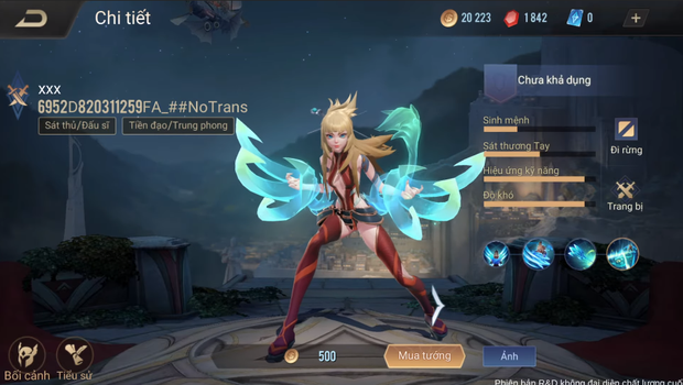 Lộ diện tướng mới của Liên Quân Mobile, có 2 kỹ năng copy paste giống hệt Camille và Evelynn của Tốc Chiến - Ảnh 1.