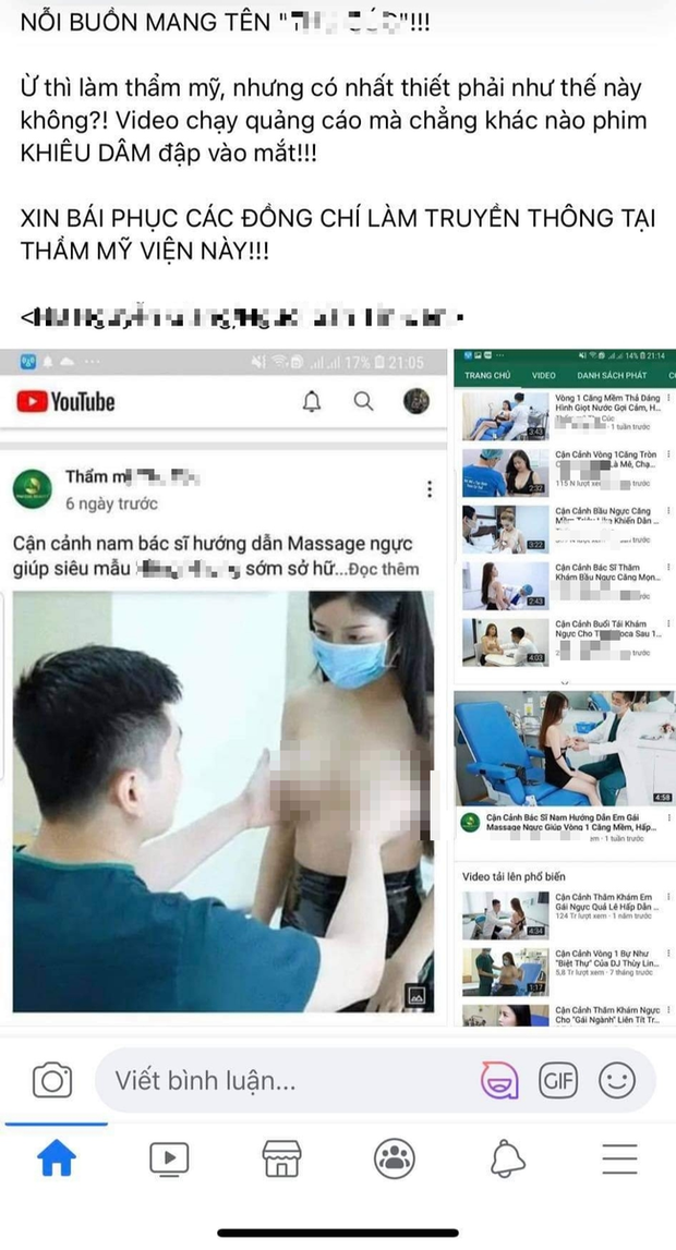 SỐC: Một bệnh viện thẩm mỹ nổi tiếng ở Hà Nội sử dụng hình ảnh nhạy cảm của khách hàng kèm những ngôn từ tục tĩu như trong phim người lớn để quảng cáo - Ảnh 1. SỐC: Một bệnh viện thẩm mỹ nổi tiếng ở Hà Nội sử dụng hình ảnh nhạy cảm của khách hàng kèm những ngôn từ tục tĩu như trong phim người lớn để quảng cáo - Ảnh 1.