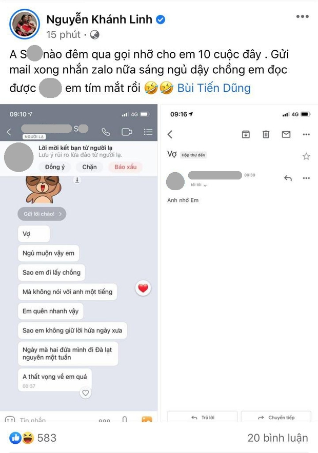 Vợ bị trai lạ doạ công khai cuộc tình bí mật, Bùi Tiến Dũng liền có hành động khiến kẻ bịa đặt tắt điện - Ảnh 1. Vợ bị trai lạ doạ công khai cuộc tình bí mật, Bùi Tiến Dũng liền có hành động khiến kẻ bịa đặt tắt điện - Ảnh 1.
