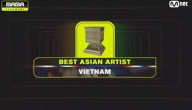 Binz officially received the Best Asian Artist award at the 2020 MAMA, showing his ability to shoot in English like the wind, the charisma of a bad boy - Photo 1.