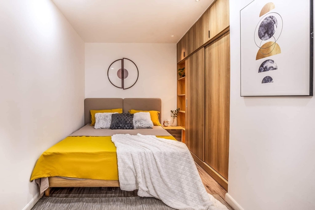 Chung cư Hà Nội lên đời 1 tháng cải tạo, đội thiết kế tiết lộ chi tiết quan trọng về phong thuỷ khi sơn nhà - Ảnh 14.