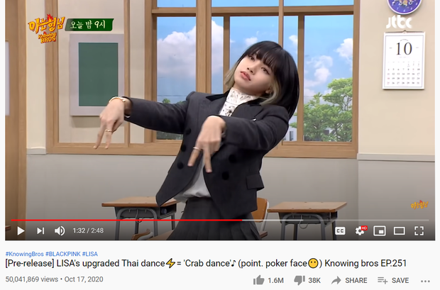Điệu nhảy con cua của Lisa viral đến nỗi đạt 50 triệu views trong nháy mắt, fan thấy mà xót cho MV bạc phận nhất của BLACKPINK - Ảnh 2.