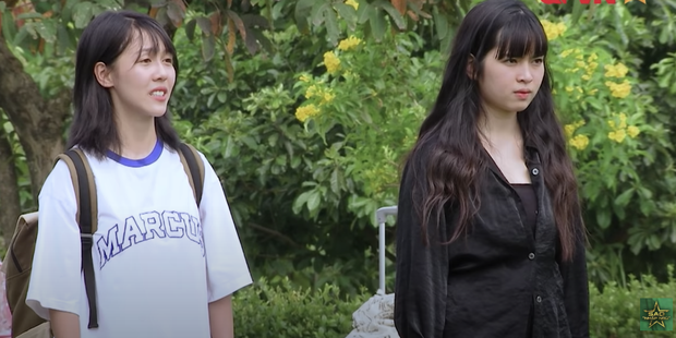 Ảnh phanh áo lộ vòng 1 lấp ló vs tham gia Sao Nhập Ngũ của Khánh Vân (Mắt Biếc): Con gái đúng là vũ trụ khó lường! - Ảnh 5.