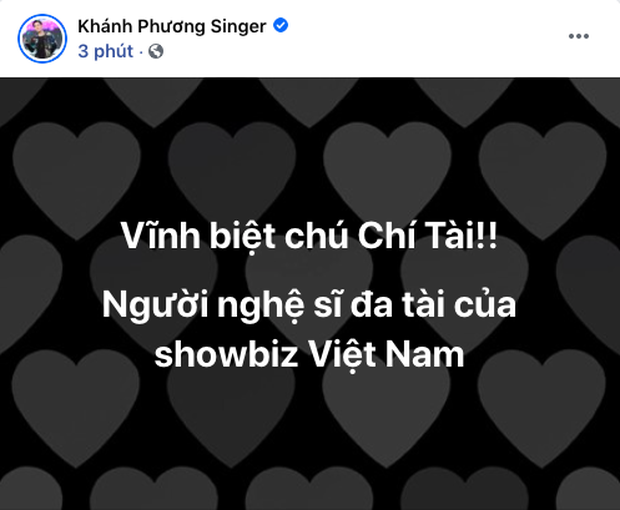 Cả showbiz Việt bàng hoàng khi hay tin NS Chí Tài qua đời: Đông Nhi lặng người, Ngô Kiến Huy, Noo Phước Thịnh đau buồn gửi lời tiễn biệt - Ảnh 13.