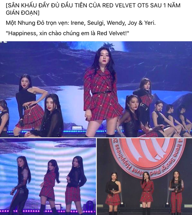 Lâu lắm mới được xem Red Velvet diễn đủ 5 người: Wendy chuyên nghiệp như chưa từng chấn thương, Irene tiếp tục gây tranh cãi - Ảnh 6.