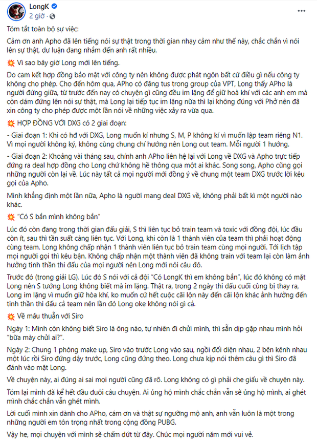 LongK chính thức lên tiếng về drama bị hành hung, bắt nguồn với câu hỏi “bữa mày chửi ai?” - Ảnh 4.