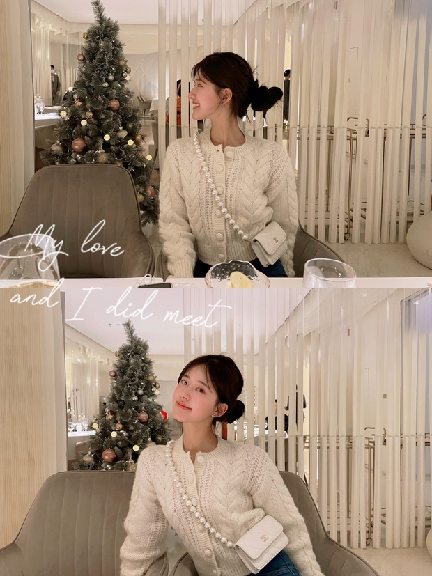 Nhan sắc thật của Mỹ nhân trà xanh Triệu Lộ Tư qua ảnh bạn chụp: Giảm cân rồi liệu visual có lên hương? - Ảnh 2.