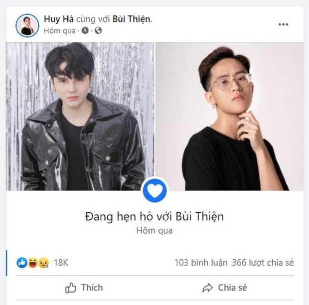 Linh Ngọc Đàm, MisThy và hàng loạt hot streamer tạo trend đặt relationship gây bão trên Facebook - Ảnh 4.