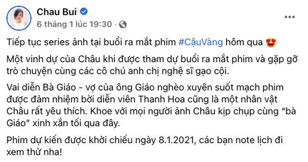MXH bùng nổ bình luận trái chiều về Cậu Vàng: Khánh Vân, Hà Tăng, Châu Bùi đều khen ngợi nhưng khán giả lại nghĩ khác! - Ảnh 4.