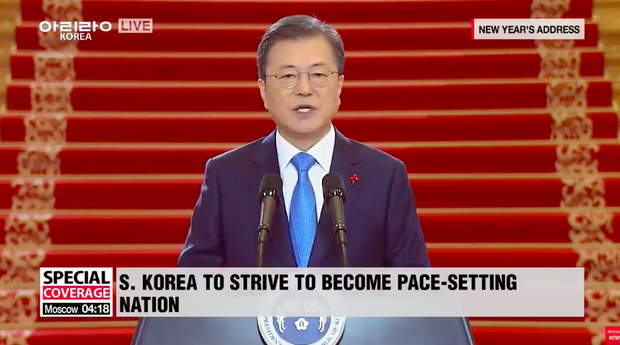 Tổng thống Hàn Quốc Moon Jae In nhắc đến BTS và BLACKPINK, khen ngợi thành tựu nghệ thuật trong diễn văn chúc mừng năm mới 2021 - Ảnh 2.