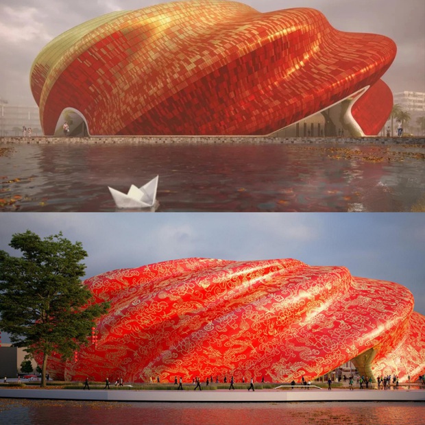 10 công trình kiến trúc xấu nhất Trung Quốc năm 2020: Được đầu tư nghìn tỷ vẫn lọt top thảm họa vì khiến người dân phát hờn - Ảnh 1.