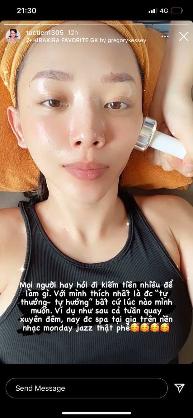 Giàu như Tóc Tiên là để book dịch vụ spa tại gia, vừa thư giãn vừa đặc biệt riêng tư - Ảnh 2. Giàu như Tóc Tiên là để book dịch vụ spa tại gia, vừa thư giãn vừa đặc biệt riêng tư - Ảnh 2.