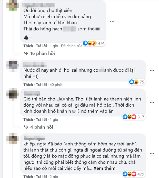 Shipper không mặc đồng phục do trời quá lạnh bị chủ quán thịt xiên nổi tiếng khu Chùa Láng chửi bới, dân tình phẫn nộ đánh giá 1 sao trên fanpage - Ảnh 5. Shipper không mặc đồng phục do trời quá lạnh bị chủ quán thịt xiên nổi tiếng khu Chùa Láng chửi bới, dân tình phẫn nộ đánh giá 1 sao trên fanpage - Ảnh 5.