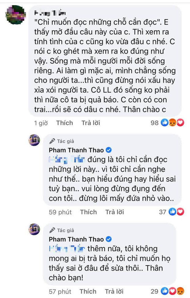 Phạm Thanh Thảo tiết lộ tình trạng của 2 con lớn NS Vân Quang Long, đáp trả căng đét khi bị netizen xúc phạm vì đấu tố Linh Lan - Ảnh 5.