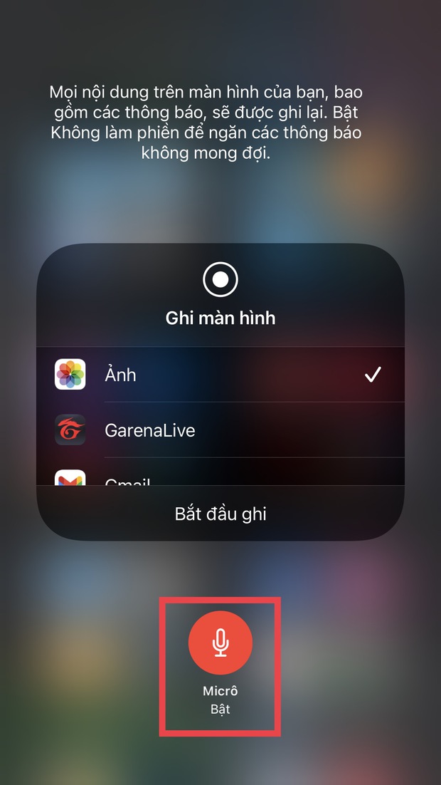 Cách quay màn hình iPhone kèm cả âm thanh dễ như ăn kẹo - Ảnh 7.