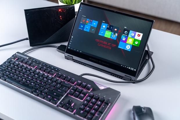 ASUS trình làng laptop gaming mới: Màn hình xoay 360 độ, thân hình 13 inch nhỏ gọn không tưởng - Ảnh 2.