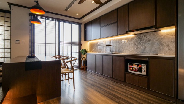 Căn hộ Vinhomes với phong cách Nhật Bản tinh tế và tiện nghi, ăn tiền nhất là view đắt giá bao trọn VinUni - Ảnh 5.