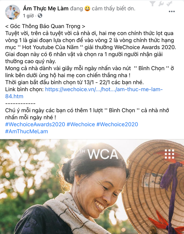 Cổng bình chọn WeChoice Awards 2020 vừa mở, dân tình đã kêu gọi vote ào ào tưng bừng trên MXH - Ảnh 2. Cổng bình chọn WeChoice Awards 2020 vừa mở, dân tình đã kêu gọi vote ào ào tưng bừng trên MXH - Ảnh 2.
