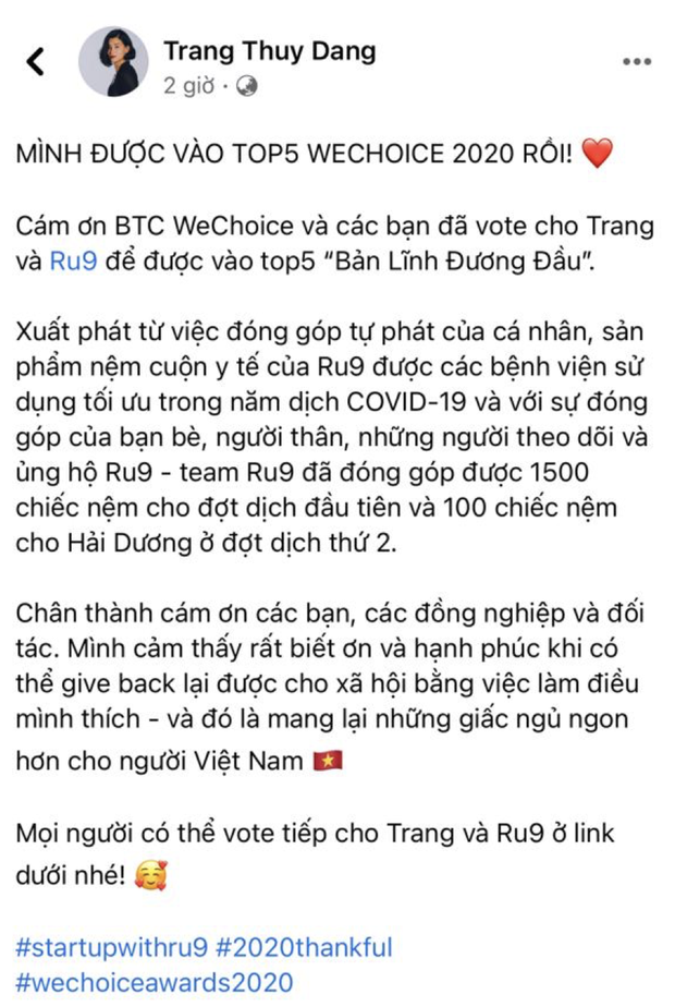 Cổng bình chọn WeChoice Awards 2020 vừa mở, dân tình đã kêu gọi vote ào ào tưng bừng trên MXH - Ảnh 18. Cổng bình chọn WeChoice Awards 2020 vừa mở, dân tình đã kêu gọi vote ào ào tưng bừng trên MXH - Ảnh 18.