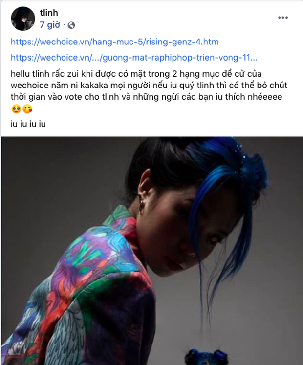 Các nghệ sĩ Việt nô nức kêu gọi bình chọn tại WeChoice Awards 2020, cuộc chiến fandom đang vô cùng gay cấn! - Ảnh 17. Các nghệ sĩ Việt nô nức kêu gọi bình chọn tại WeChoice Awards 2020, cuộc chiến fandom đang vô cùng gay cấn! - Ảnh 17.