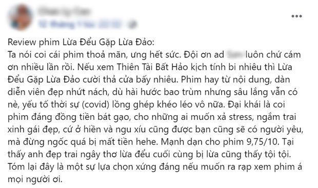 Netizen chấm điểm cao tuyệt đối cho Lừa Đểu Gặp Lừa Đảo của Baifern, bóc phốt phim khiến dân tình cười đau ruột - Ảnh 5.