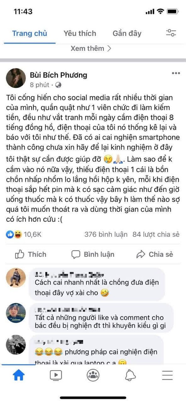 Bích Phương than vãn, xin kinh nghiệm cai nghiện smartphone, cộng đồng tư vấn toàn những cách bá đạo! - Ảnh 1.