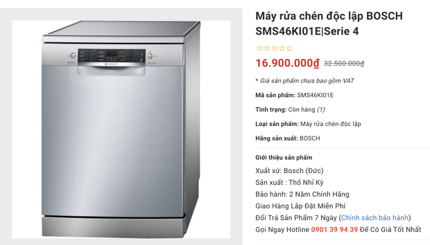 Loạt máy rửa bát đang sale: Chị em sắm ngay trước Tết để việc bếp núc nhàn tênh - Ảnh 13. Loạt máy rửa bát đang sale: Chị em sắm ngay trước Tết để việc bếp núc nhàn tênh - Ảnh 13.