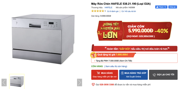 Loạt máy rửa bát đang sale: Chị em sắm ngay trước Tết để việc bếp núc nhàn tênh - Ảnh 5. Loạt máy rửa bát đang sale: Chị em sắm ngay trước Tết để việc bếp núc nhàn tênh - Ảnh 5.