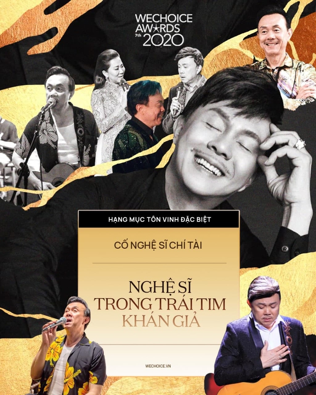 WeChoice Awards dành hạng mục đặc biệt để tôn vinh cố nghệ sĩ Chí Tài: Nghệ sĩ trong trái tim khán giả - Ảnh 3. WeChoice Awards dành hạng mục đặc biệt để tôn vinh cố nghệ sĩ Chí Tài: Nghệ sĩ trong trái tim khán giả - Ảnh 3.