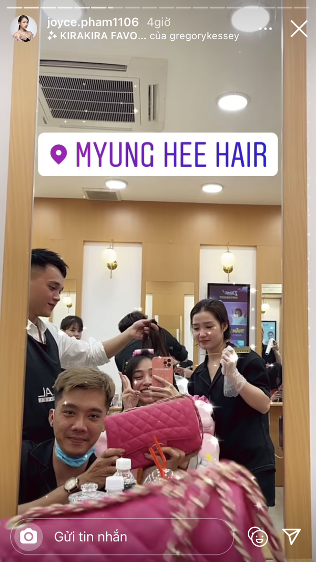 Sao Việt làm tóc đón Tết: Kỳ Duyên, Thủy Tiên có chỗ cắt tóc layer xịn sò chị em nên hóng - Ảnh 11.