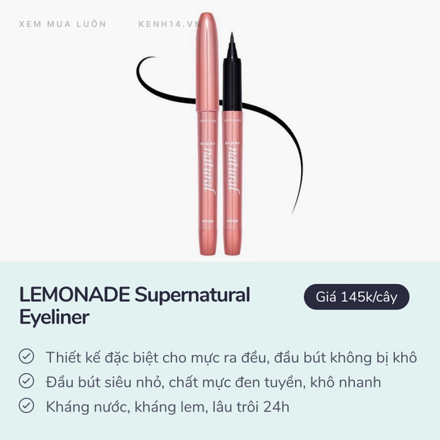 5 bút dạ kẻ mắt chỉ từ 145k xịn sò dễ kẻ, team vụng về dùng ngon ơ - Ảnh 2. 5 bút dạ kẻ mắt chỉ từ 145k xịn sò dễ kẻ, team vụng về dùng ngon ơ - Ảnh 2.