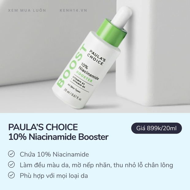 Tậu ngay serum Niacinamide để da nhanh hết thâm mụn, căng sáng đón Tết - Ảnh 2. Tậu ngay serum Niacinamide để da nhanh hết thâm mụn, căng sáng đón Tết - Ảnh 2.