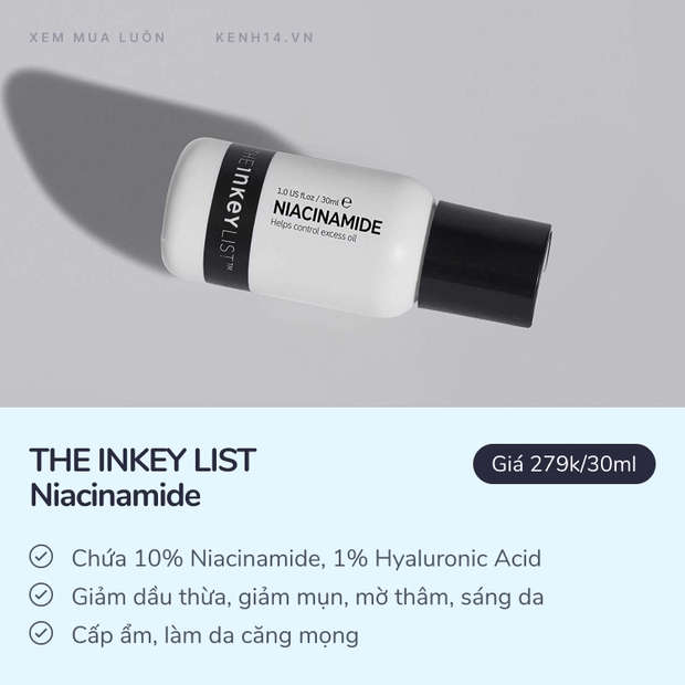 Tậu ngay serum Niacinamide để da nhanh hết thâm mụn, căng sáng đón Tết - Ảnh 4. Tậu ngay serum Niacinamide để da nhanh hết thâm mụn, căng sáng đón Tết - Ảnh 4.