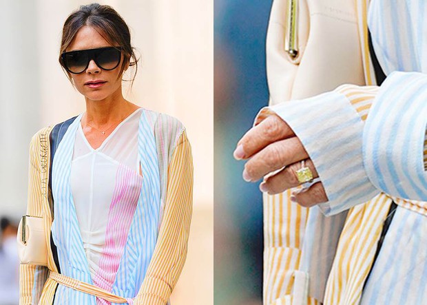 David Beckham tặng bà xã 15 chiếc nhẫn đính hôn suốt 23 năm qua, nhìn đâu cũng thấy kim cương với đá quý cỡ khủng - Ảnh 16.