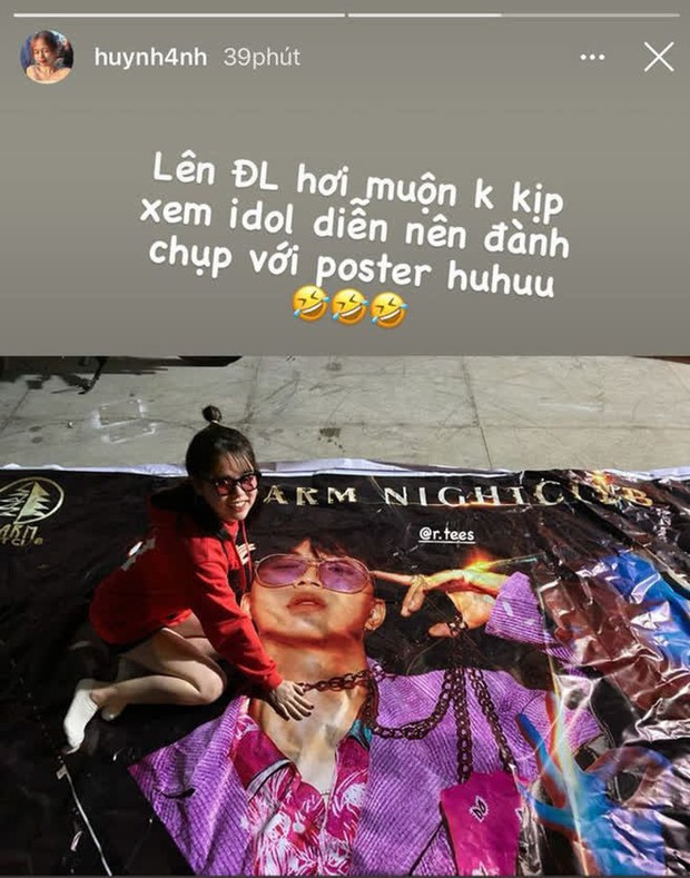 Hết sờ lên poster của R.Tee, bạn gái cũ Quang Hải lại chuyển sang mặc áo in hình nam rapper? - Ảnh 4.