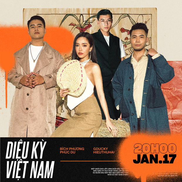 Bài chủ đề Diệu Kỳ Việt Nam của WeChoice đúng đỉnh của chóp: Bích Phương cùng Phúc Du, GDucky và HIEUTHUHAI sẽ làm nên siêu phẩm? - Ảnh 1.