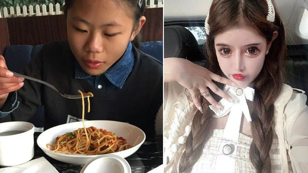 Hotgirl phẫu thuật thẩm mỹ hơn 100 lần tiết lộ ảnh mặt mộc chưa dao kéo và khuyên fan: Em mới 8 - 9 tuổi, đừng học theo chị - Ảnh 3. Hotgirl phẫu thuật thẩm mỹ hơn 100 lần tiết lộ ảnh mặt mộc chưa dao kéo và khuyên fan: Em mới 8 - 9 tuổi, đừng học theo chị - Ảnh 3.