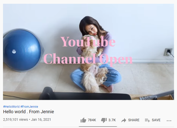 Video đầu tay của Jennie (BLACKPINK) đạt lượng xem khủng: Nhan sắc xinh xỉu, hé lộ cả nhà siêu sang - Ảnh 3. Video đầu tay của Jennie (BLACKPINK) đạt lượng xem khủng: Nhan sắc xinh xỉu, hé lộ cả nhà siêu sang - Ảnh 3.