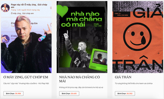 WeChoice Awards 2020: Câu cửa miệng của Binz và trào lưu ở nhà đang dẫn đầu 2 đường đua của lãnh địa MXH - Ảnh 3. WeChoice Awards 2020: Câu cửa miệng của Binz và trào lưu ở nhà đang dẫn đầu 2 đường đua của lãnh địa MXH - Ảnh 3.