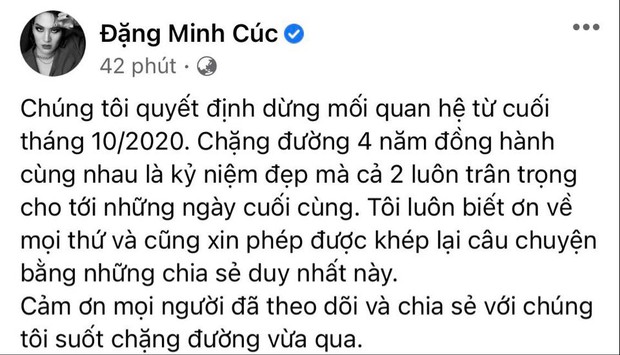 Minh Cúc (Về nhà đi con) chia tay bạn trai Ngọc Thanh sau 4 năm gắn bó - Ảnh 2.