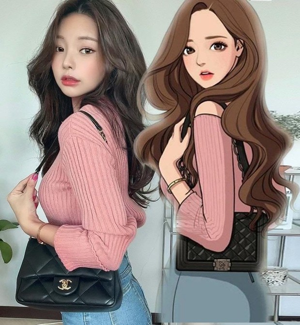 YouTuber Hàn kiếm triệu view nhờ makeup giống mỹ nhân True Beauty, netizen xỉu mạnh vì nhìn y chang nguyên mẫu - Ảnh 4. YouTuber Hàn kiếm triệu view nhờ makeup giống mỹ nhân True Beauty, netizen xỉu mạnh vì nhìn y chang nguyên mẫu - Ảnh 4.
