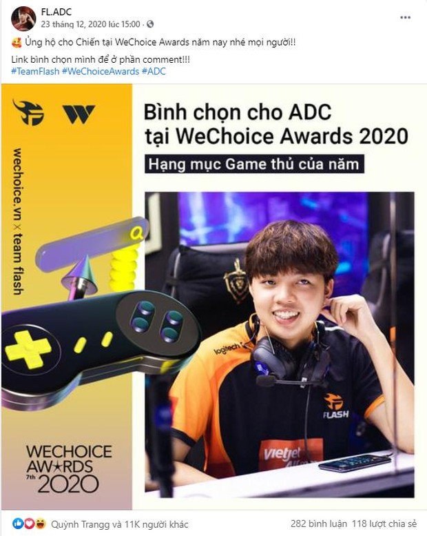 Game thủ/ Streamer Việt đang sốt xình xịch với cuộc chiến kêu gọi bình chọn tại WeChoice Awards 2020, fan hưởng ứng cực nhiệt! - Ảnh 3.