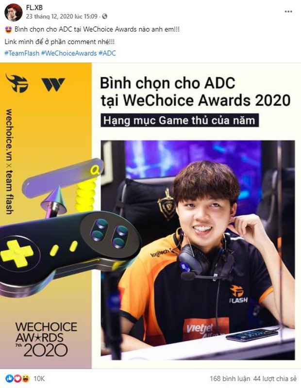 Game thủ/ Streamer Việt đang sốt xình xịch với cuộc chiến kêu gọi bình chọn tại WeChoice Awards 2020, fan hưởng ứng cực nhiệt! - Ảnh 6.