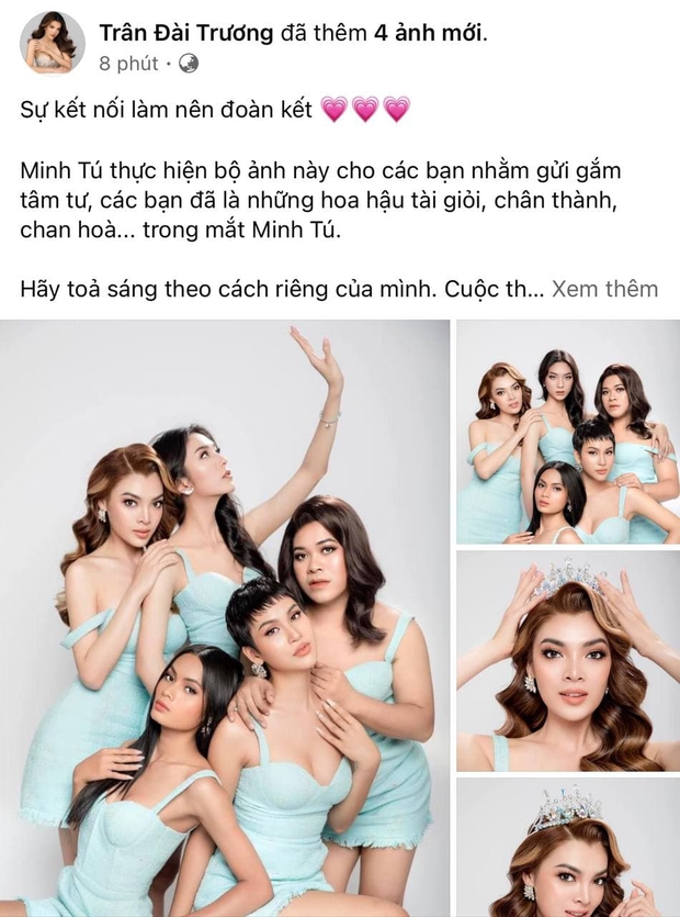 Trân Đài có động thái đầu tiên sau gần 1 ngày bị đồn là Quán quân Đại Sứ Hoàn Mỹ 2020 - Ảnh 2. Trân Đài có động thái đầu tiên sau gần 1 ngày bị đồn là Quán quân Đại Sứ Hoàn Mỹ 2020 - Ảnh 2.