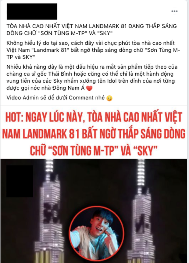 Xôn xao dòng chữ Sơn Tùng M-TP và Sky xuất hiện trên Landmark 81: Là Sky chơi lớn, màn comeback hay Sky Social sắp ra mắt? - Ảnh 3. Xôn xao dòng chữ Sơn Tùng M-TP và Sky xuất hiện trên Landmark 81: Là Sky chơi lớn, màn comeback hay Sky Social sắp ra mắt? - Ảnh 3.