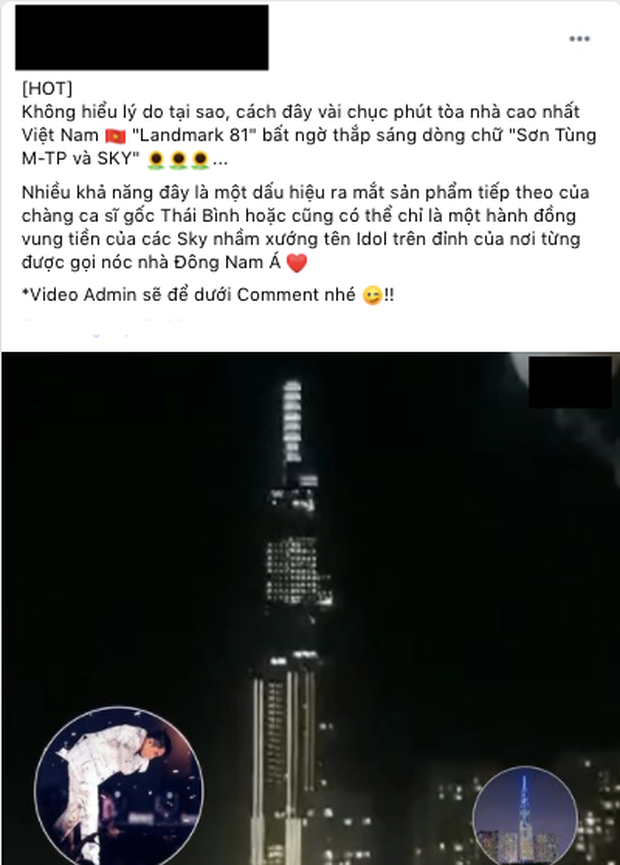 Xôn xao dòng chữ Sơn Tùng M-TP và Sky xuất hiện trên Landmark 81: Là Sky chơi lớn, màn comeback hay Sky Social sắp ra mắt? - Ảnh 4. Xôn xao dòng chữ Sơn Tùng M-TP và Sky xuất hiện trên Landmark 81: Là Sky chơi lớn, màn comeback hay Sky Social sắp ra mắt? - Ảnh 4.