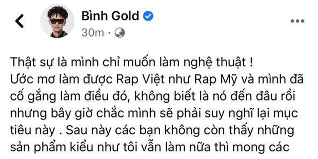 Bình Gold và Cường Seven cùng bị VTV phản ánh MV chứa nội dung độc hại nhưng phản ứng mỗi người một vẻ - Ảnh 4. Bình Gold và Cường Seven cùng bị VTV phản ánh MV chứa nội dung độc hại nhưng phản ứng mỗi người một vẻ - Ảnh 4.